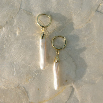 Natural Pearl Earrings