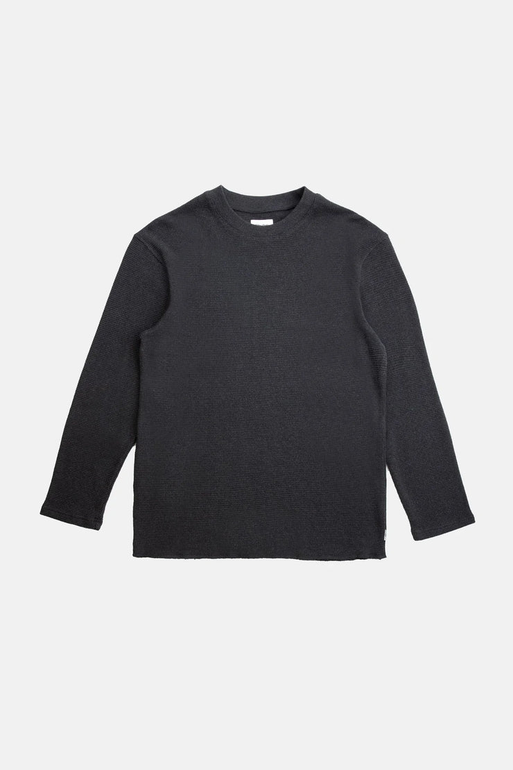 Classic Waffle Knit - Vintage Black