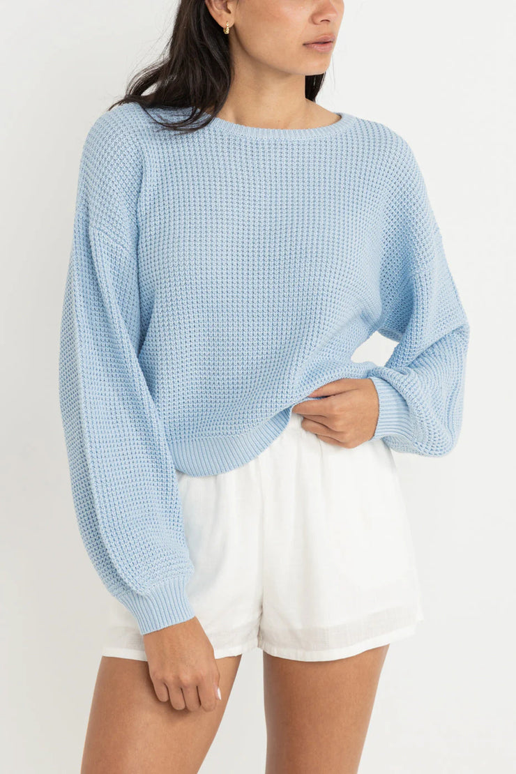 Classic Knit Jumper - Blue