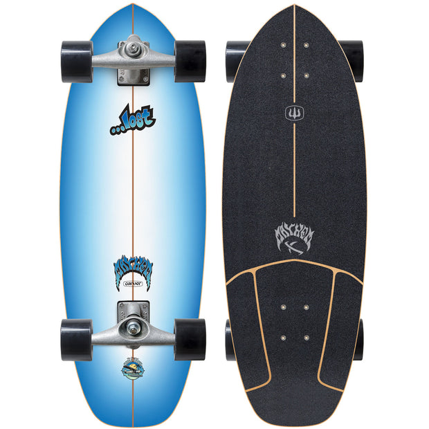 Carver x LOST Carver CX Raw 30.5" Puddle Jumper Surfskate Complete (V4)