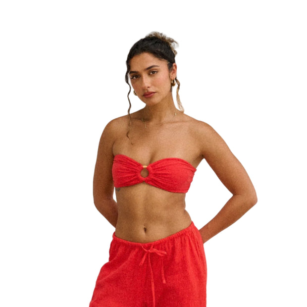 Coco Crop Top - Cherry