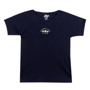 Phone Line Plumeria Baby Tee