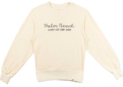 Gypsy Life Women's Dyed Corded Crew - Ivory