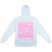 Gypsy Life Stuffed Wave Puff Hoodie - Powder