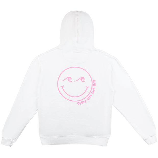 Gypsy Life Tee Hee Puff Resort Hoodie - White