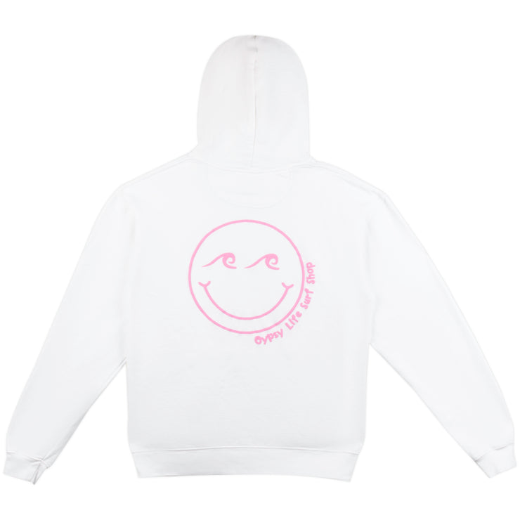 Gypsy Life Tee Hee Puff Resort Hoodie - White