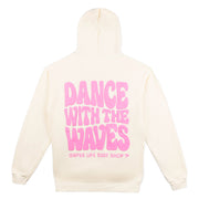Gypsy Life Stuffed Wave Puff Hoodie - Ivory
