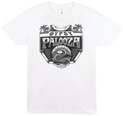 Gypsy Palooza Logo Tee- Black and White