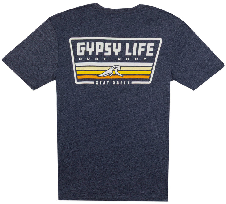 Gypsy Life Men's Tribelend Tee - Navy