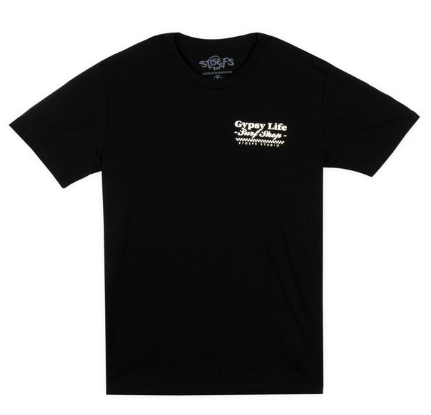 Gypsy Life Board Riders Tee - Black