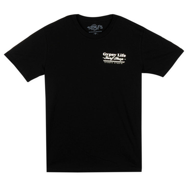 Gypsy Life Board Riders Tee - Black
