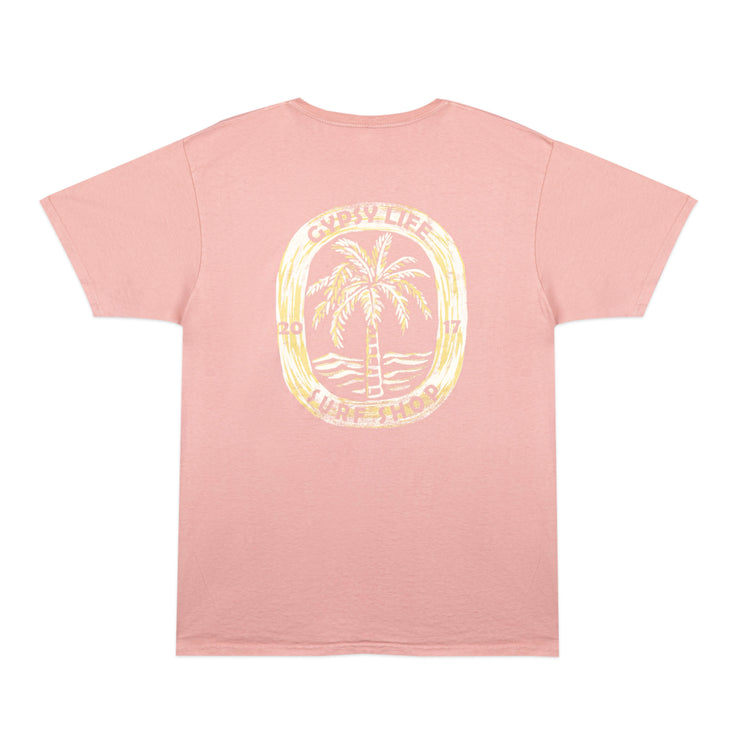 Unbriel Palm/Wave Gypsy Life Tee - Mauve