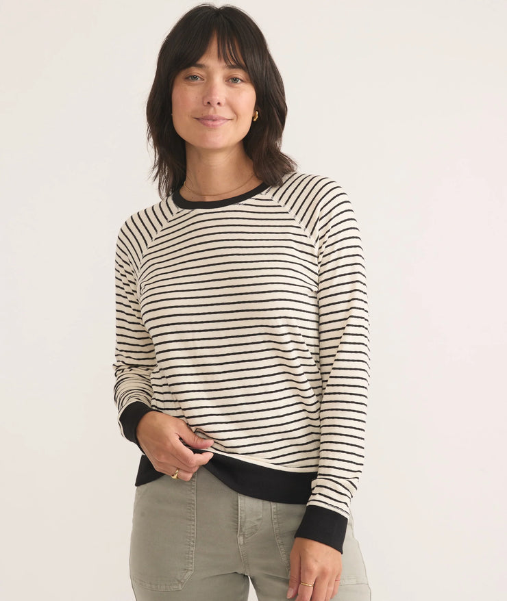Reversible Raglan - Black/White