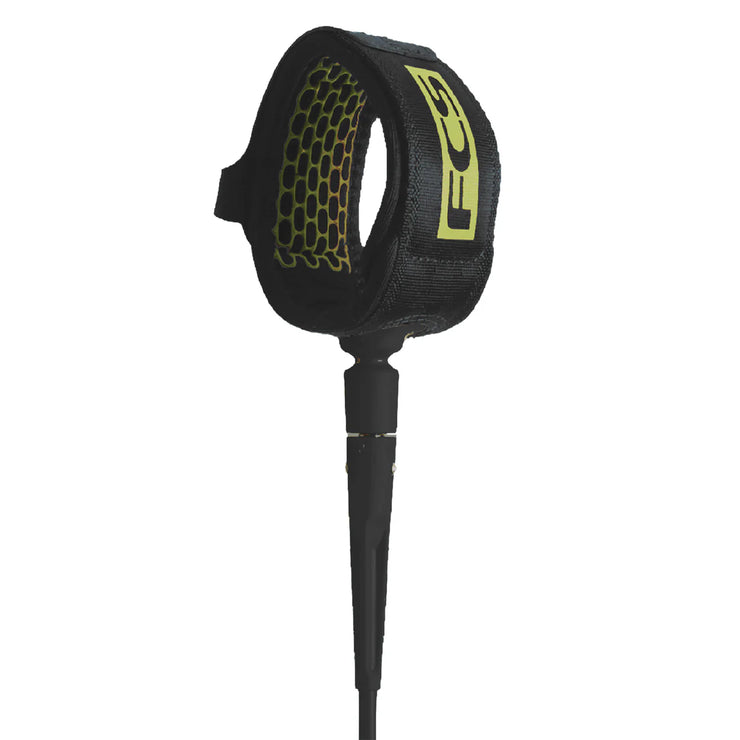 FCS 9' All Round Essential Leash - Coal Lime