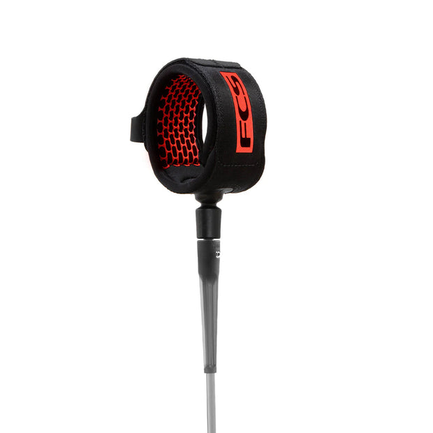FCS 9' All Round Essentials Leash - Flame Red