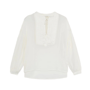 Giovanni Blouse - Tuxedo Pearl