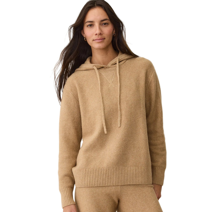 Chalet Knit Hoodie - Toffee