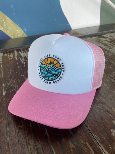 Gypsy Life Foamy Trucker Hat - Pink