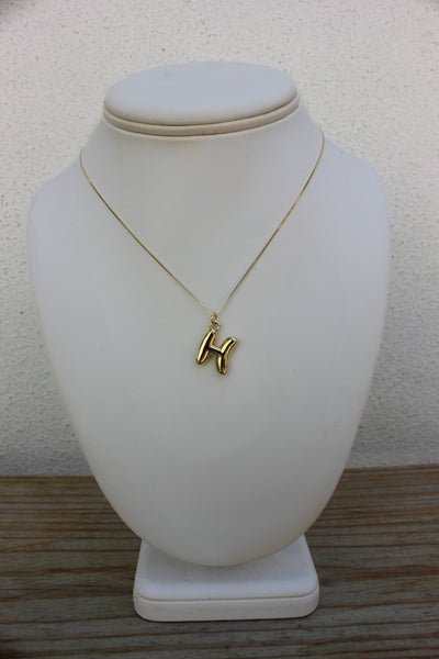 Gypsy Life Bubble Letter Necklace - Assorted