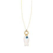 Gypsy Life Ceramic Fish Charm Necklace - Assorted