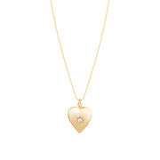 Gypsy Life Heart Locket Necklace
