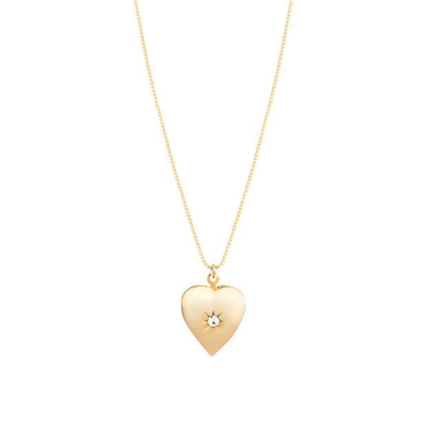 Gypsy Life Heart Locket Necklace