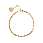 HOLLAND ROUND BOX CHAIN BRACELET