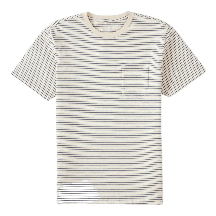 Finely Pocket Tee - Vapor/Washed Blue