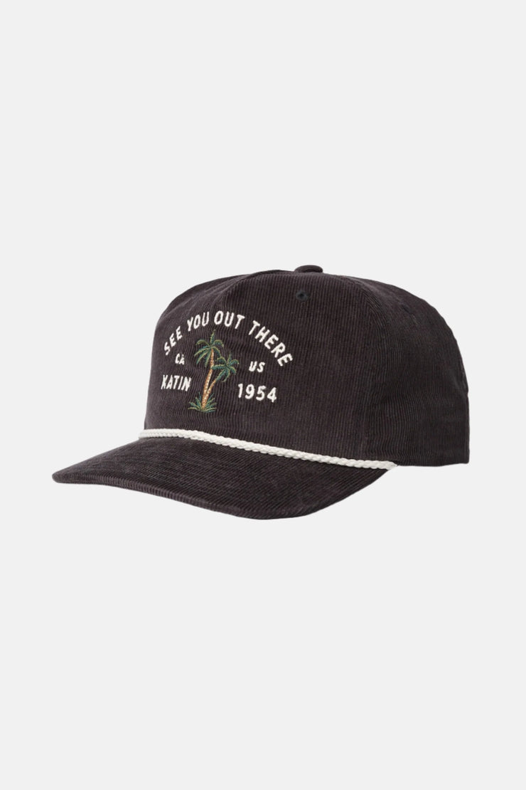 Bermuda Corduroy Hat - Black