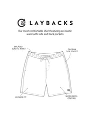 All Day Layback 16" Trunks - Dusty Pink