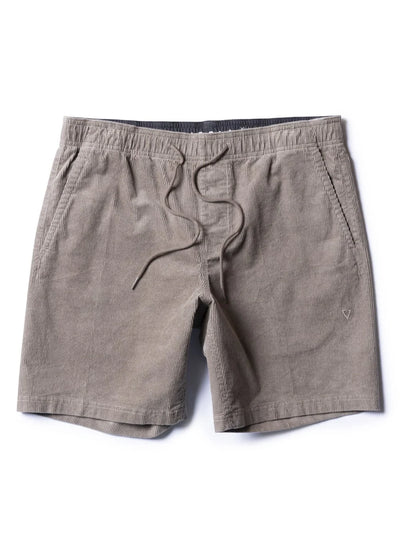 No See Ums Cord Eco 17" Elastic Walkshort - Driftwood