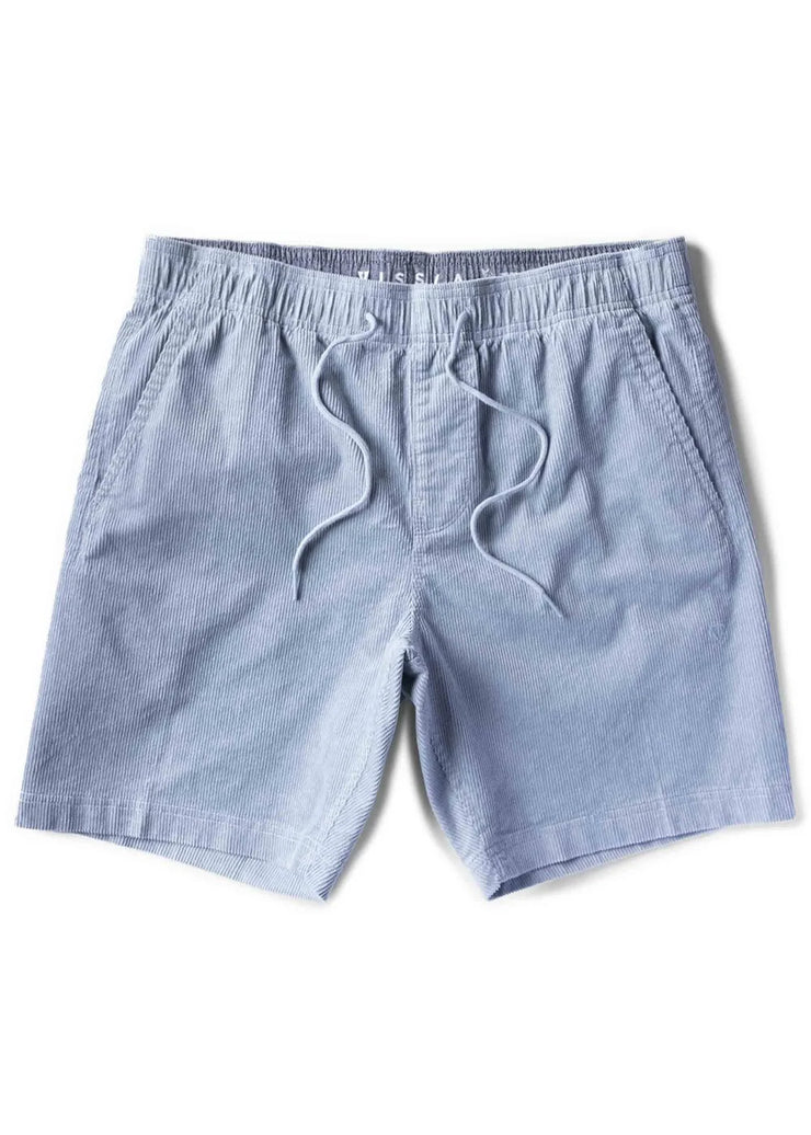 No See Ums Cord Eco 17" Elastic Walkshort - Light Slate