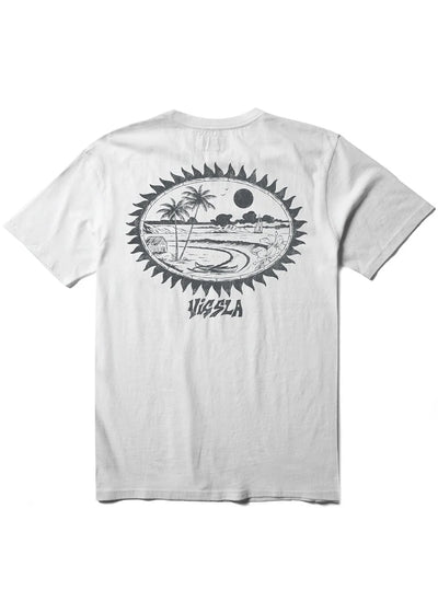 Riviera Short Sleeve Pocket Tee - White