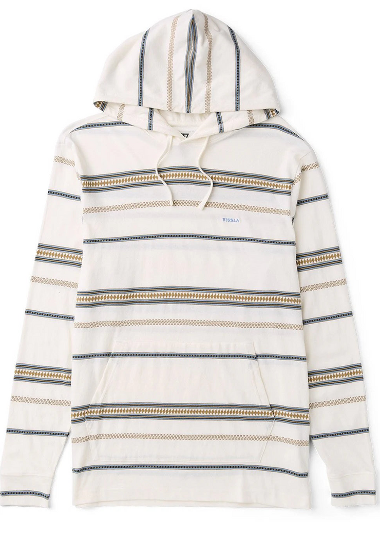 Stitch In Eco Pullover - Vintage White