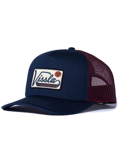 Garage Foam Trucker Hat - Navy