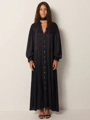 Nisha Dress - Obsidian Blue