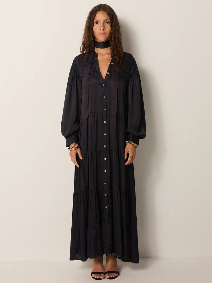 Nisha Dress - Obsidian Blue