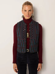 Tomasso Vest - Firework Ocean