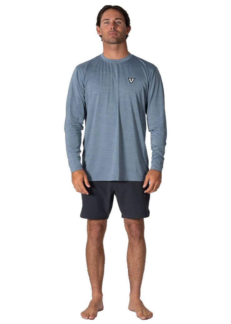 Twisted Eco (non Hooded) Long Sleeve Sun Shirt - Slate Heather