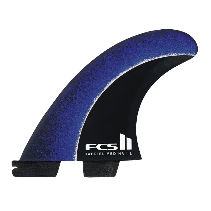 FCS II Gabriel Medina Signature Medium PC + AirCore Tri Fin Set - Blue