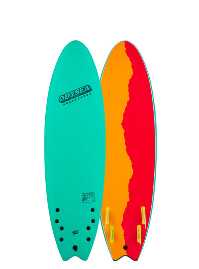 6'6" Skipper (Quad) - Turquoise