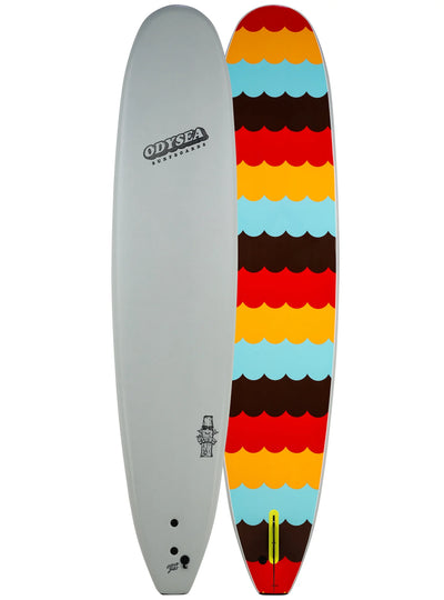 9'0" Plank Single Fin - Cool Grey