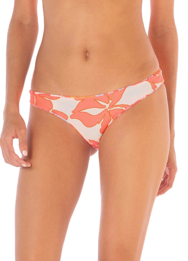 Flower Scape Flirt Low Rise Thin Side Bikini Bottom