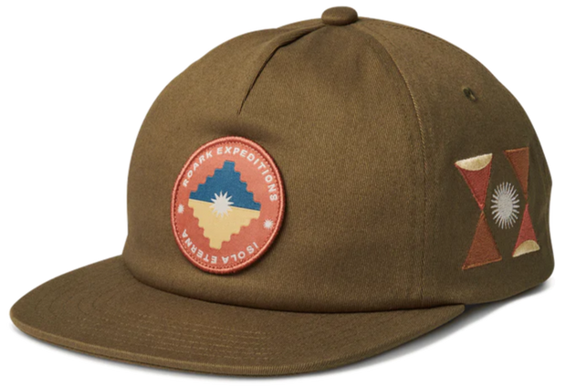 Layover Snapback Hat - Light Army
