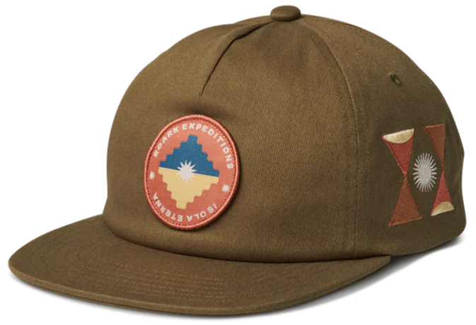 Layover Snapback Hat - Light Army