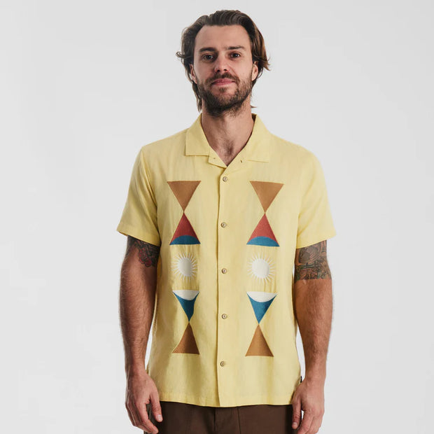 Gonzo Camp Collar Shirt - Sunbeam