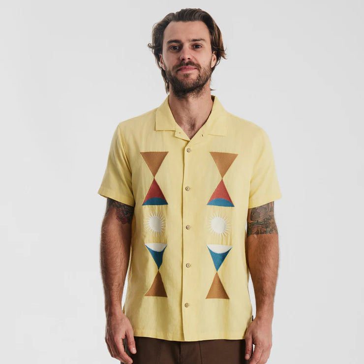 Gonzo Camp Collar Shirt - Sunbeam