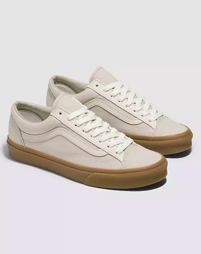UA Style 36 Shoe - Light Brown/White