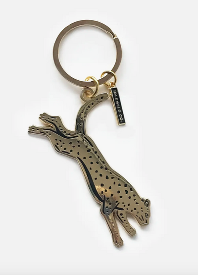 Leopard Keychain