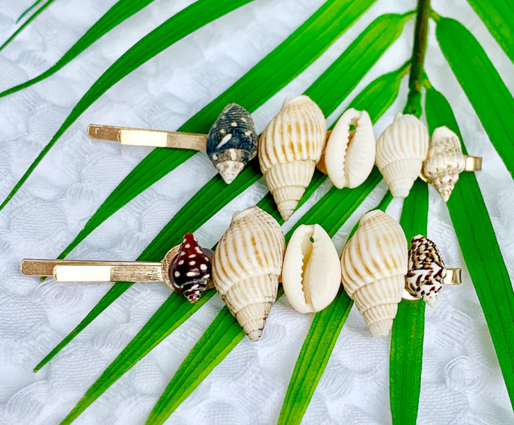 Shell Collector Hair Pins - Salty Hair